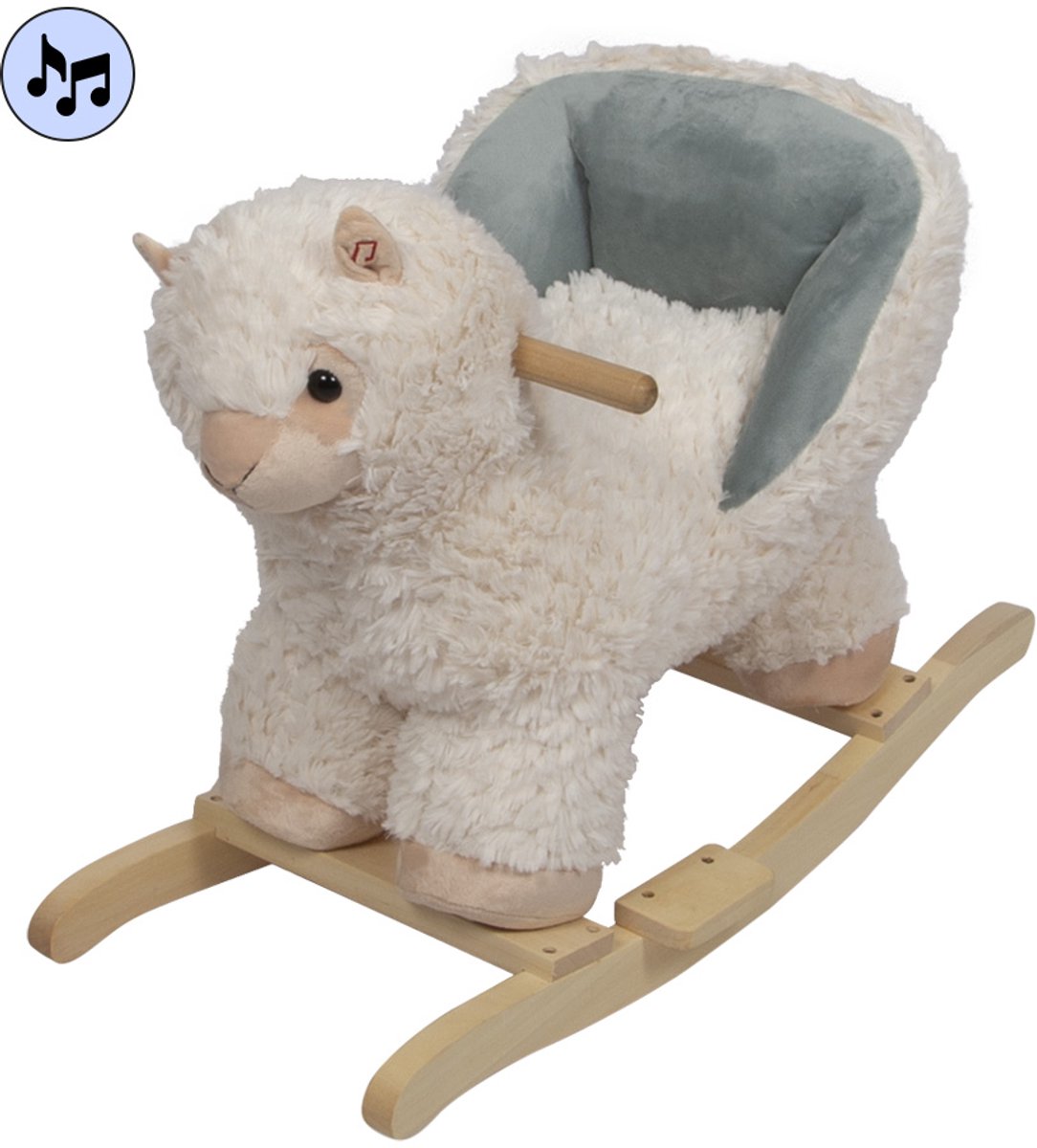   Hobbeldier met Geluid Lama