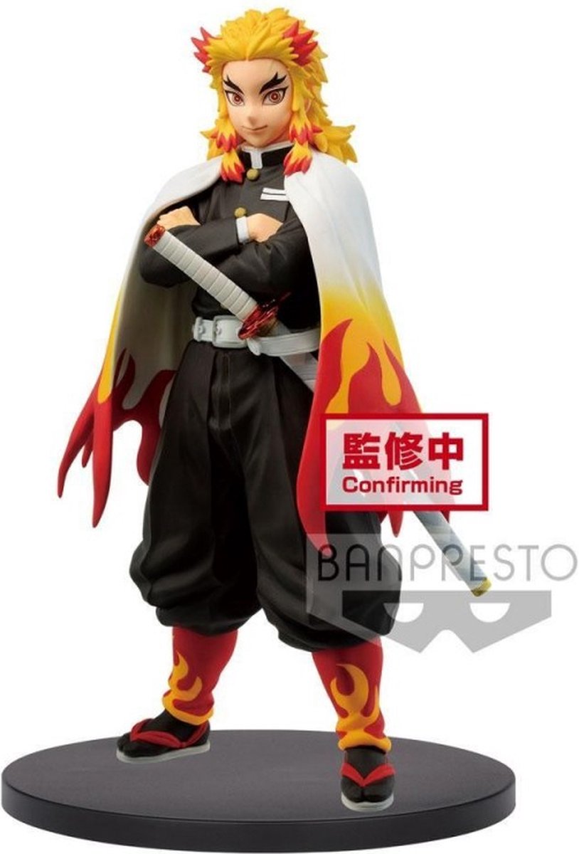 Banpresto - Figure Demon Slayer Kimetsu No Yaiba - Kyojuro Rengoku Vol 10 15cm