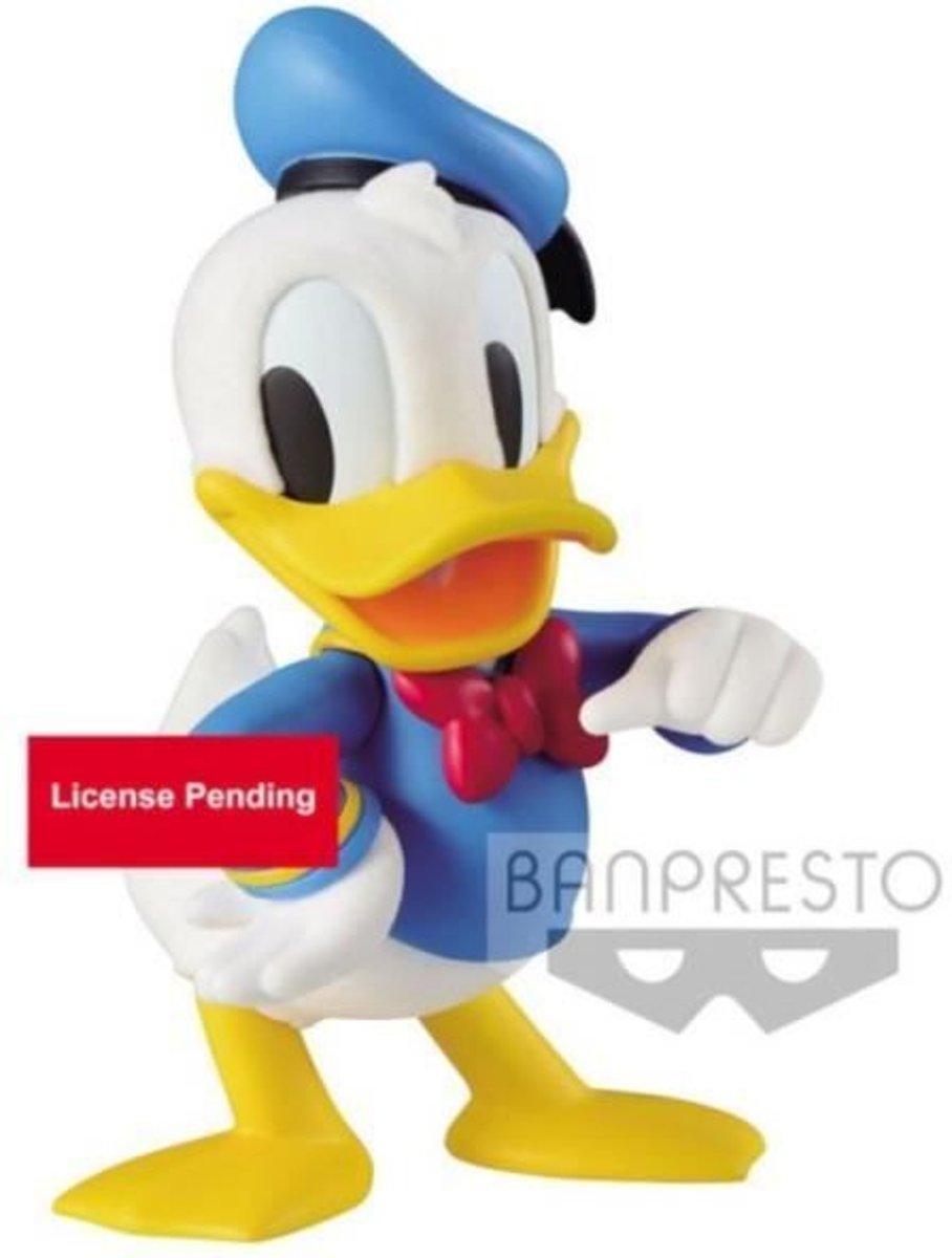 Beeldje Banpresto Disney - Tekens Fluffy Puffy: Donald