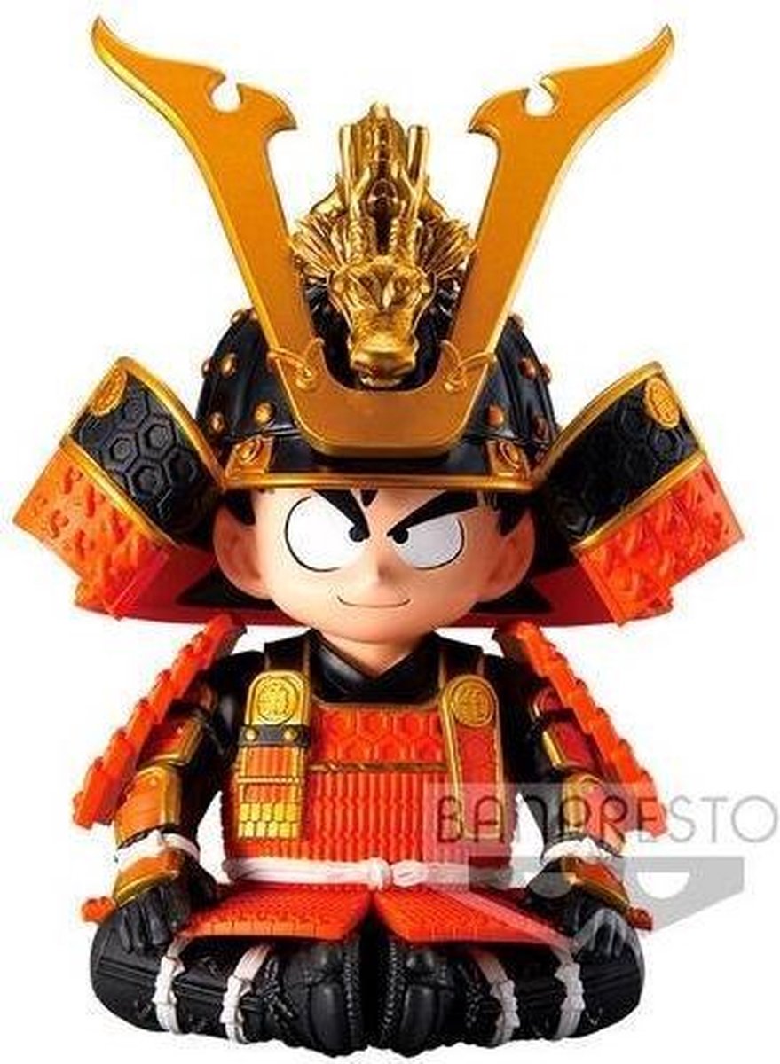 DRAGON BALL - Kid Goku Japanese Armor & Helmet- Figurine Ver.A 12cm *R