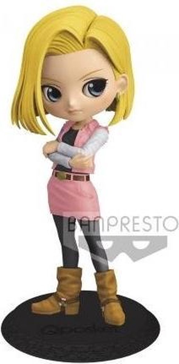 DRAGON BALL Z - Android 18 - Figure Q Posket Ver.B 14cm