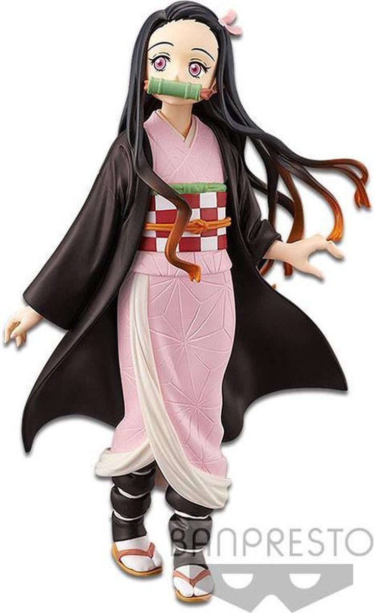 Demon Slayer - Kimetsu no Yaiba: Nezuko Kamado - Banpresto - roze kimono