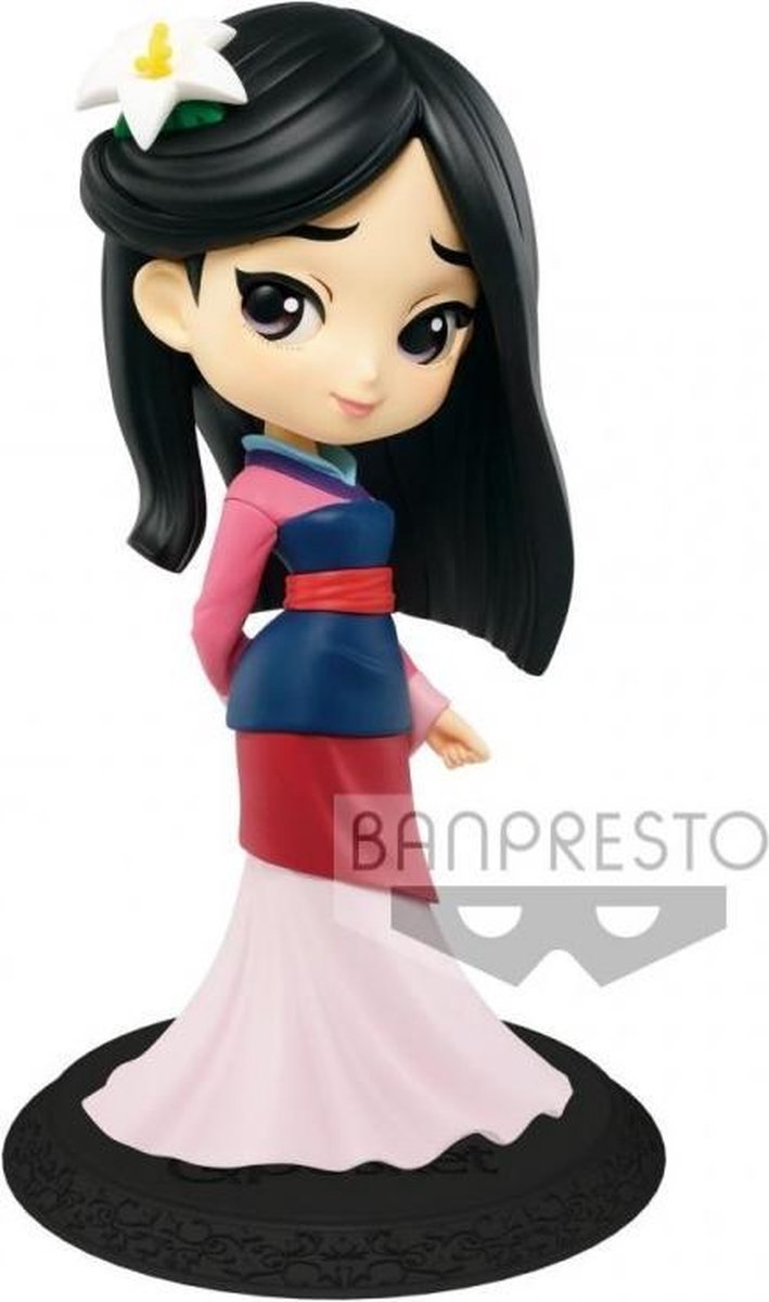 Disney Characters Q Posket Mulan Normal Color Ver Figure 14cm