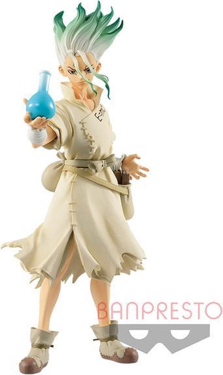 Dr. Stone: Senku Ishigami - Banpresto - Figure of Stone World - Zoukei no Kagaku