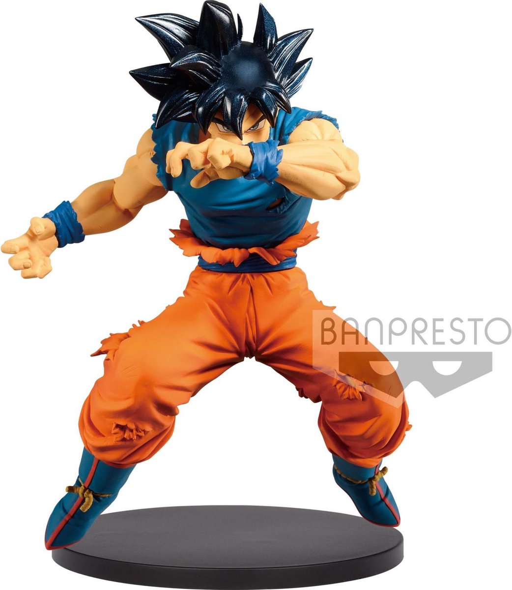 Dragon Ball Super Blood of Saiyans Son Goku Ultra Instinct PVC Figuur