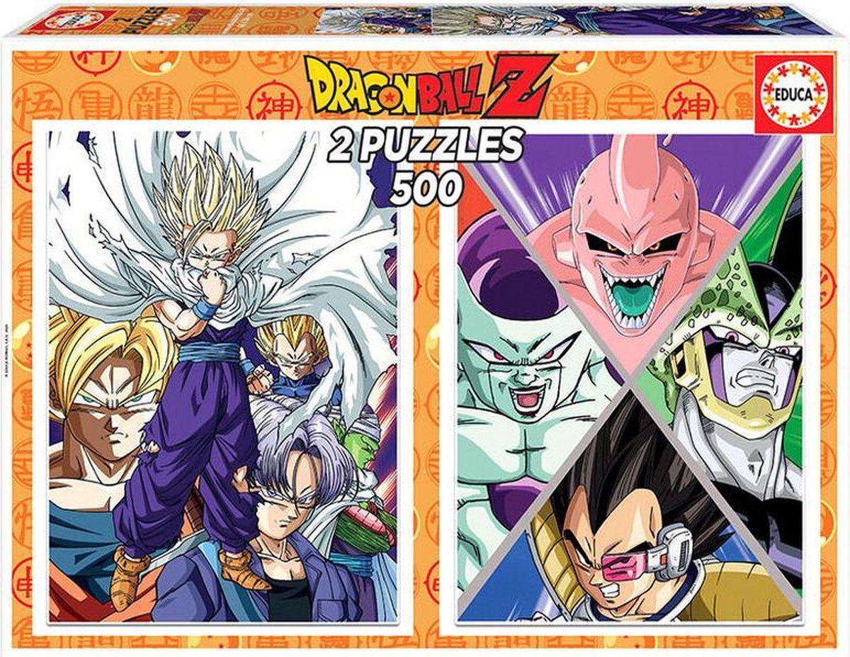 Dragon Ball Z puzzle 2x500pcs