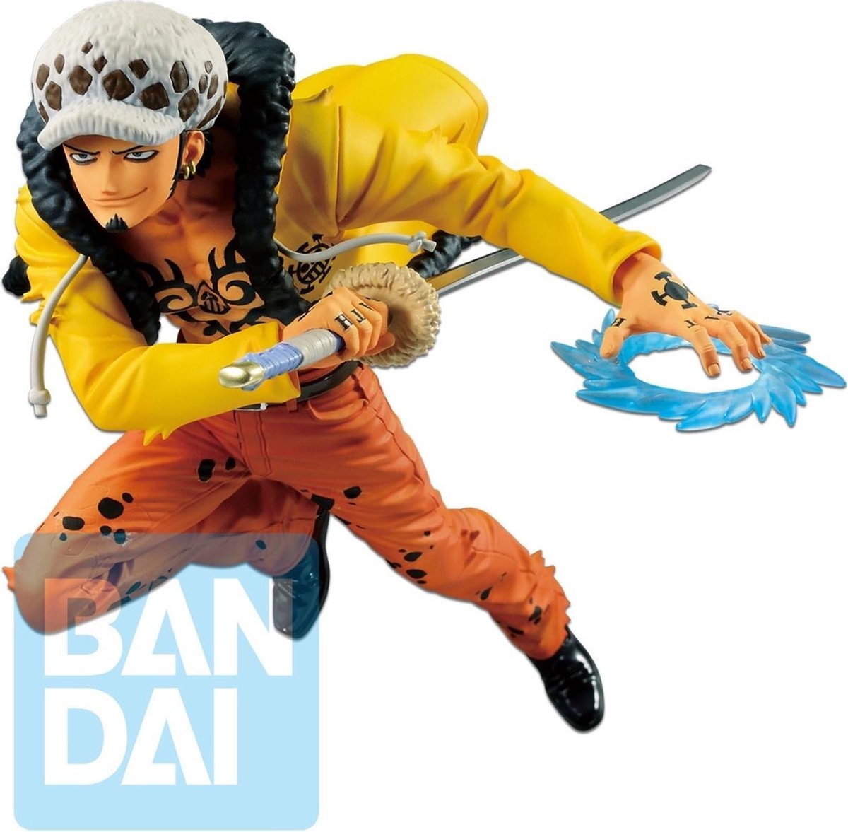 ONE PIECE - ICHIBANSHO - Trafalgar D. Water Law (Great Banquet) - 14cm