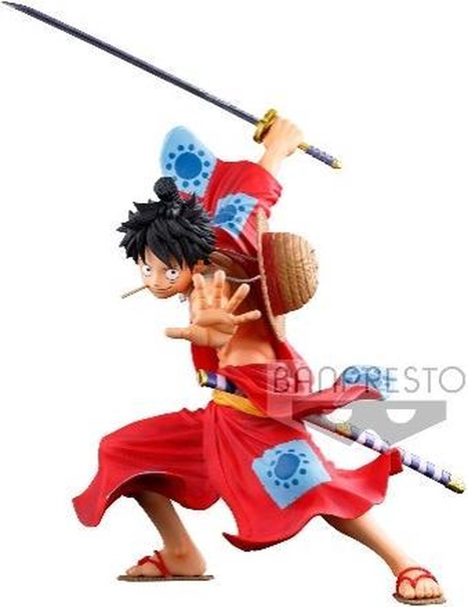 One Piece - Wolrd Figure Colosseum 3 Super Master Stars Piece The Monkey D Luffy Figure 19cm