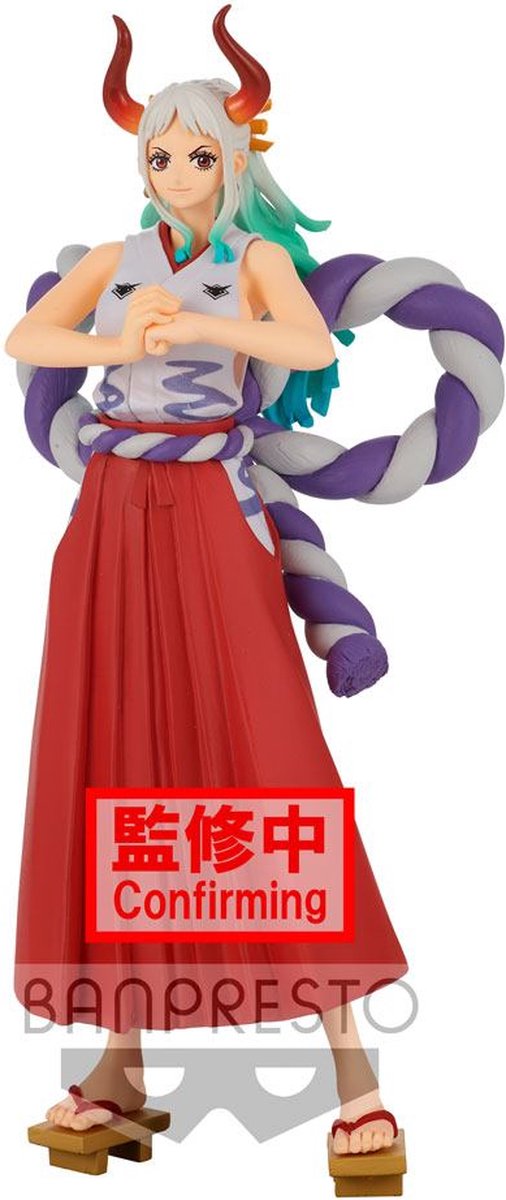 One Piece DXF Grandline Lady PVC Statue Wanokuni Yamato 18 cm