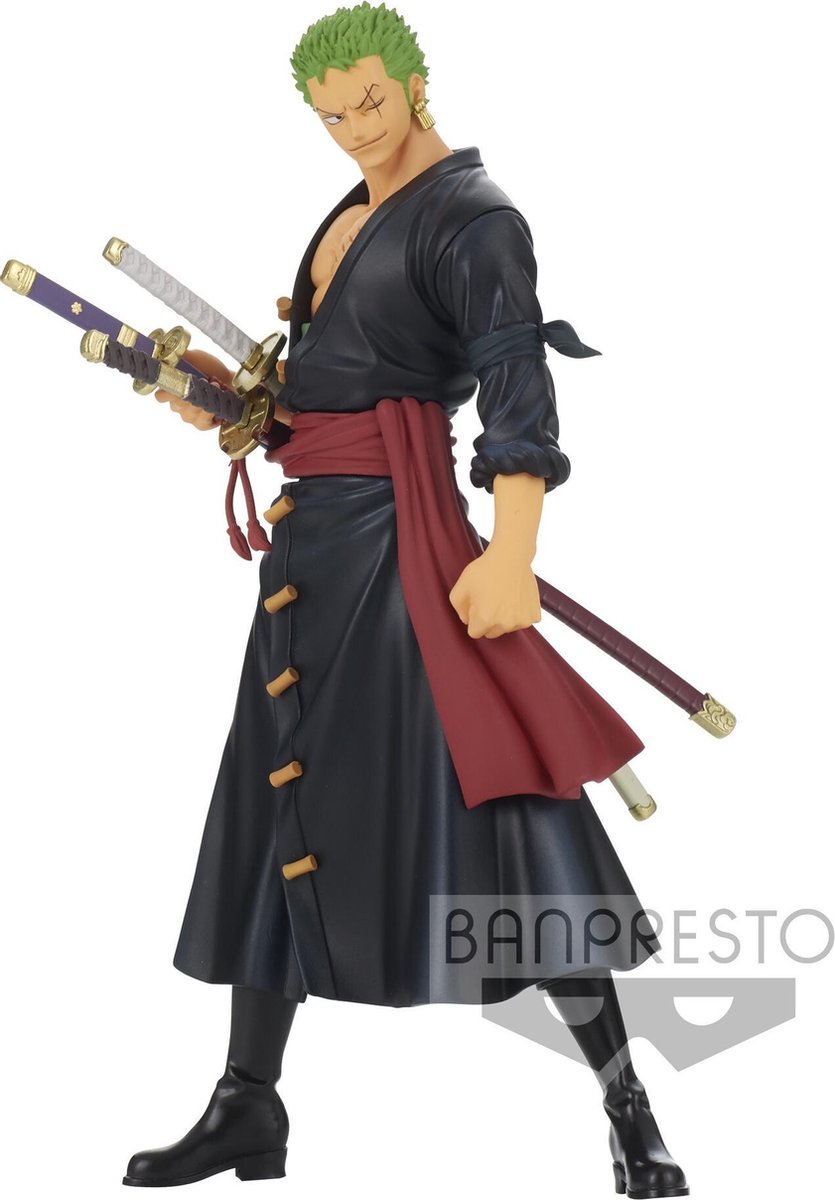 One Piece: The Grandline Men - Wanokuni Vol. 13 Zoro Deluxe Figure