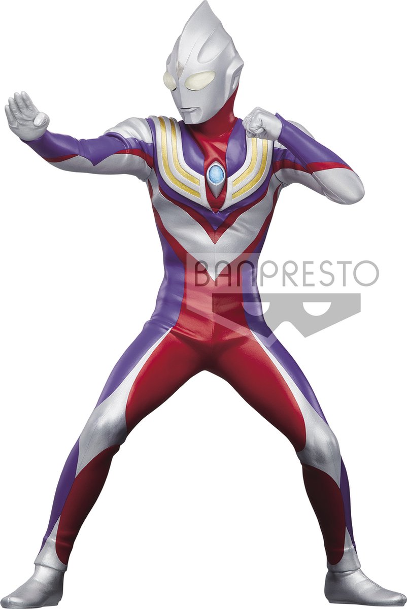 Ultraman Tiga Heros Brave Banpresto Figure 18cm