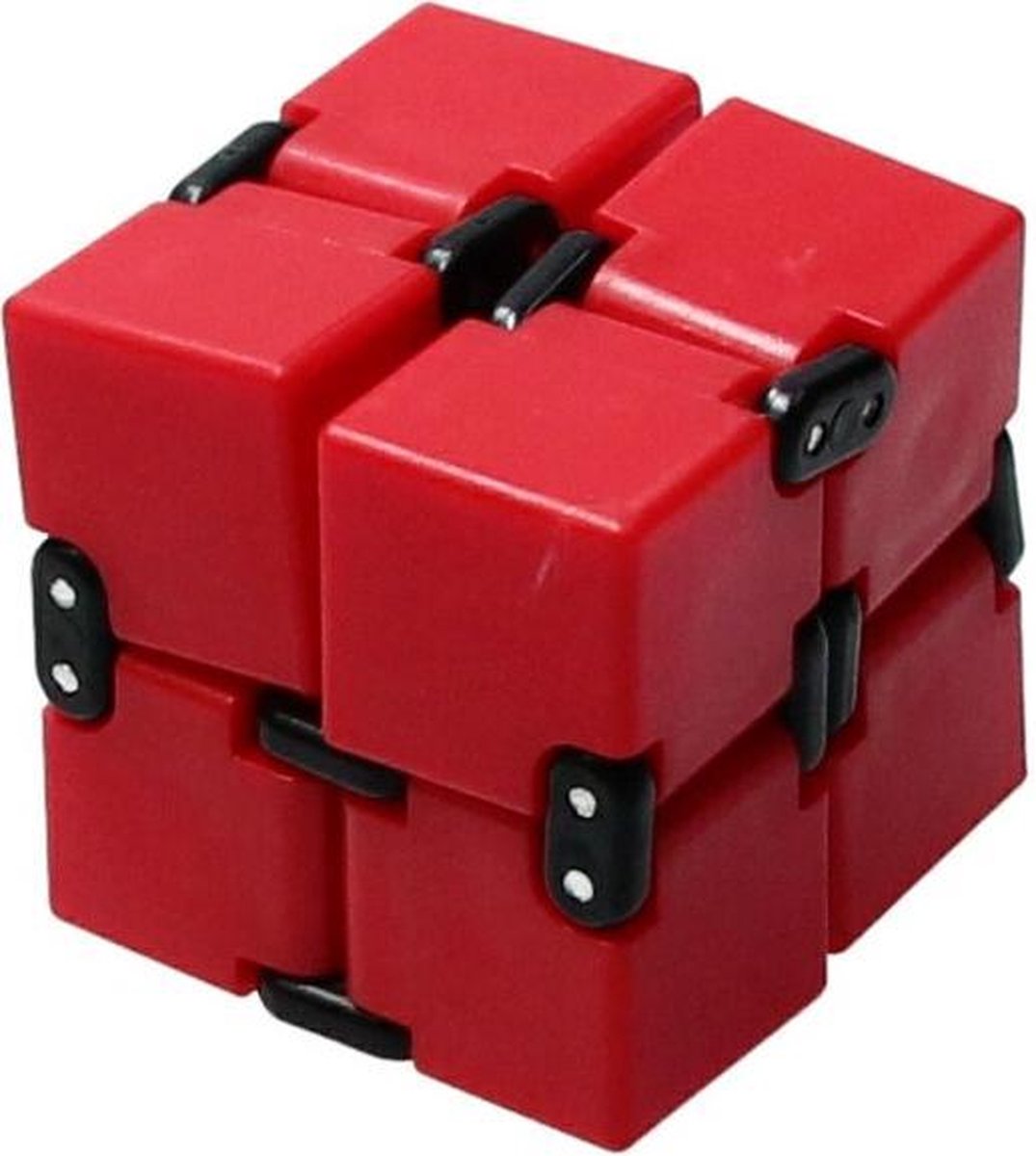 Banzaa Infinite Magic Cube - Friemelkubus - Fidget Toys Rood