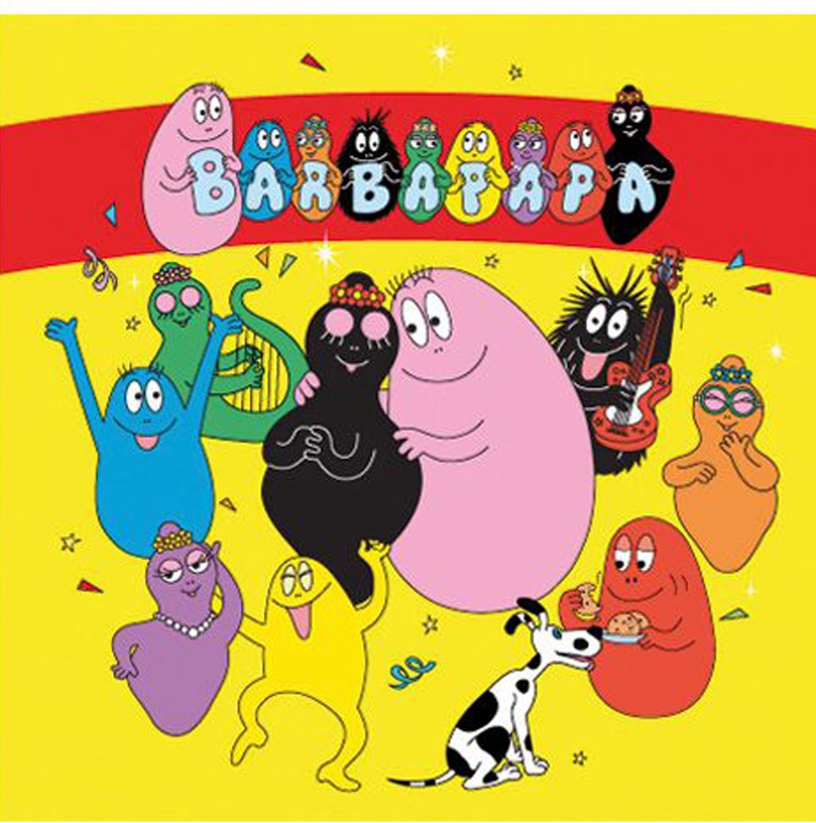 Set Barbapapa™ servetten - Feestdecoratievoorwerp