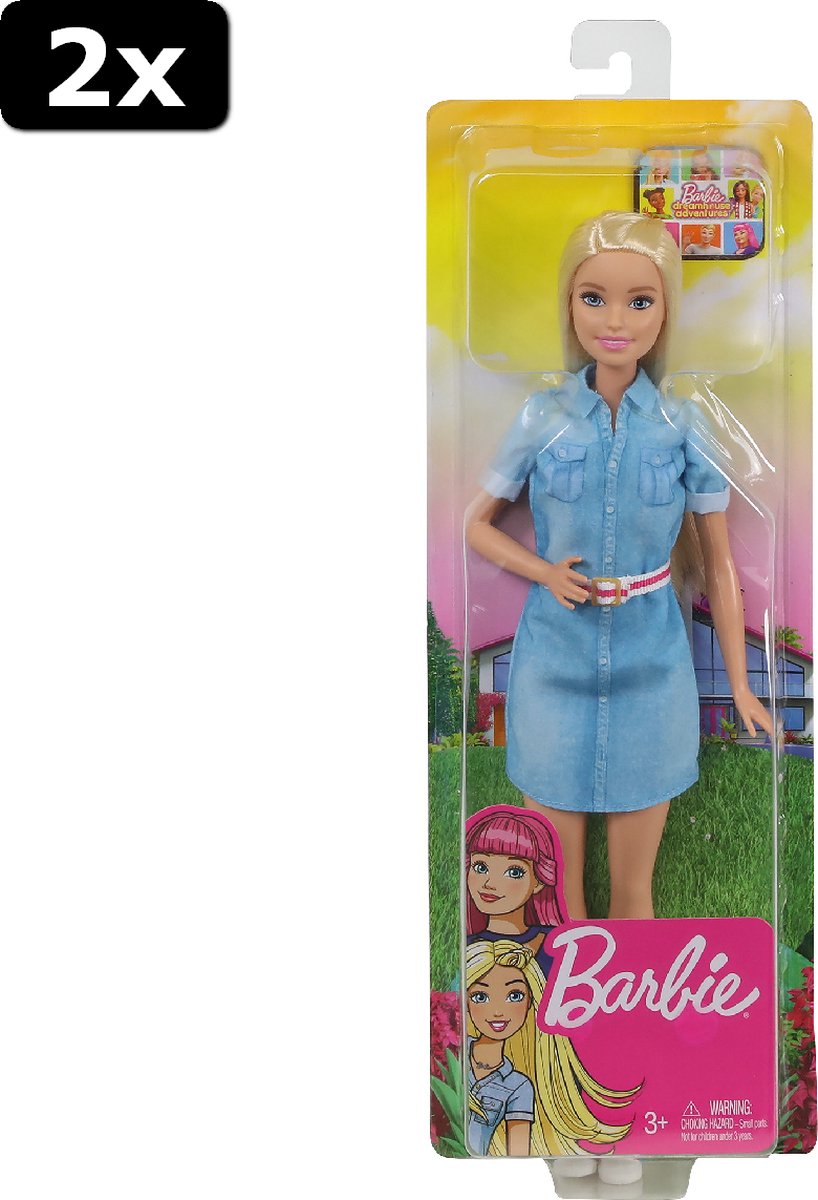 2x Barbie Dreamhouse Adventures - Barbie