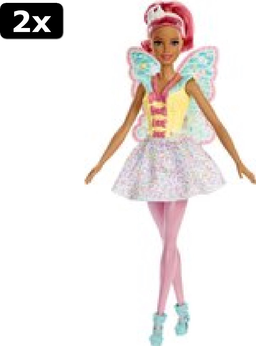 2x Barbie Dreamtopia Fee