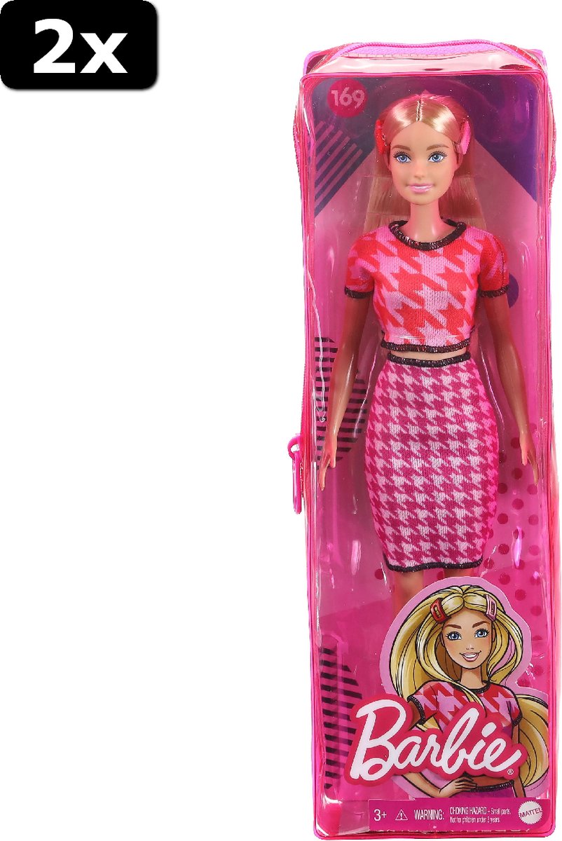 2x Barbie Fashionistas Barbie dessin 13