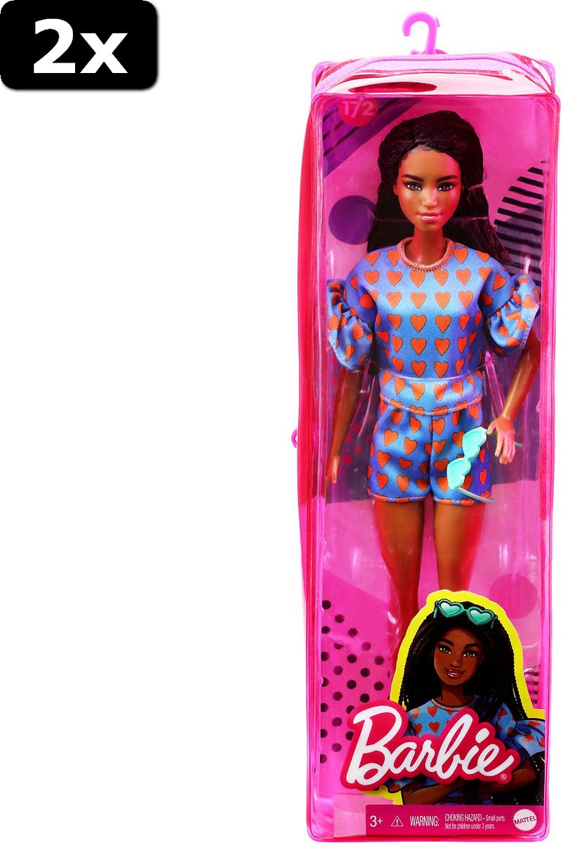 2x Barbie Fashionistas Barbie dessin 17