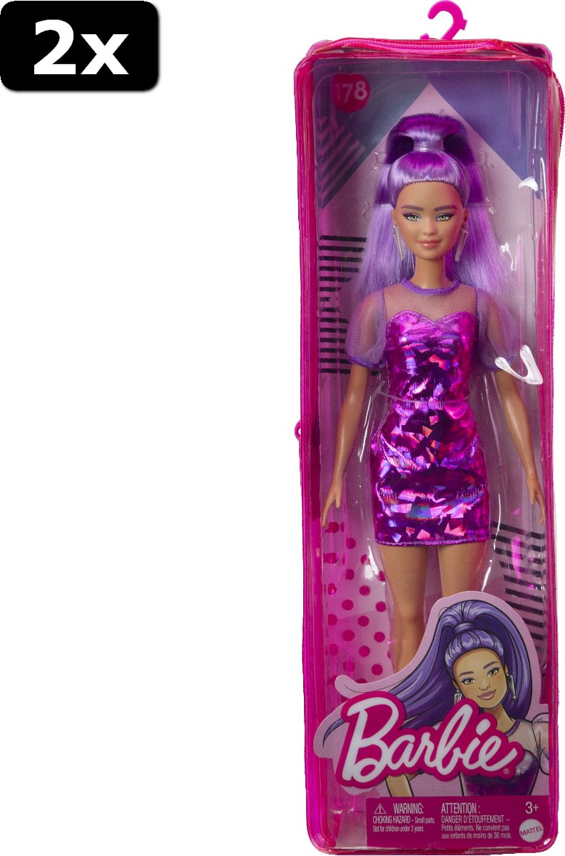 2x Barbie Fashionistas Barbie dessin 2