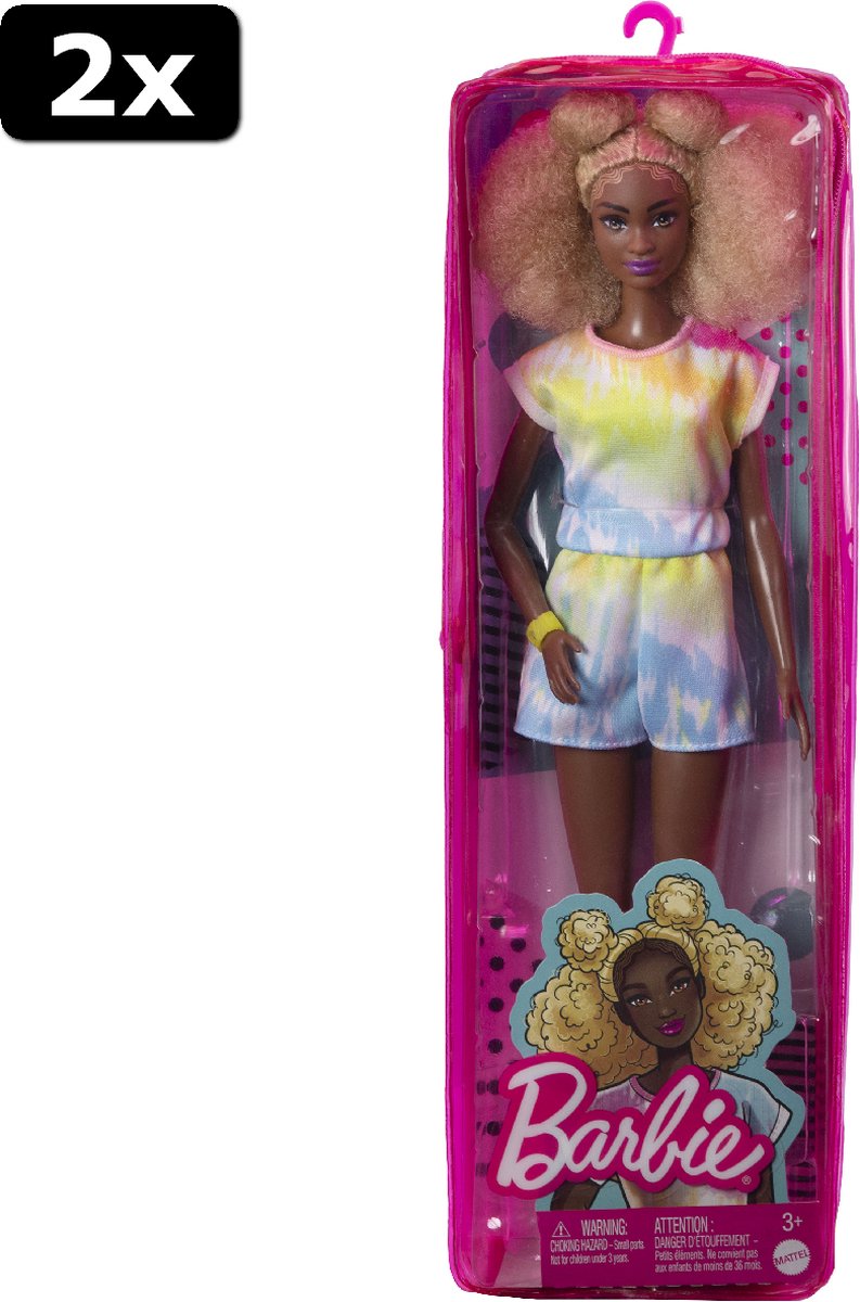 2x Barbie Fashionistas Barbie dessin 4