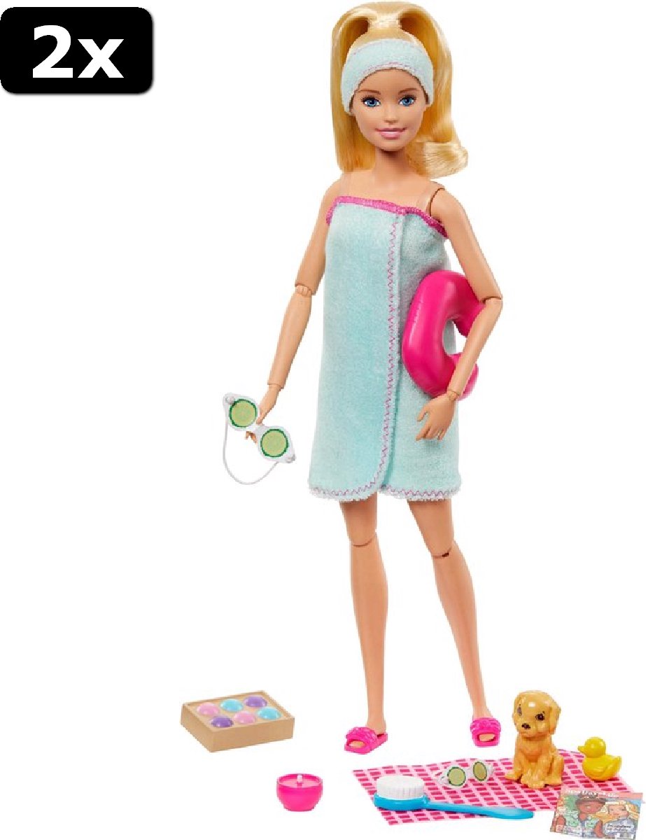 2x Barbie Wellness Spa - Barbiepop