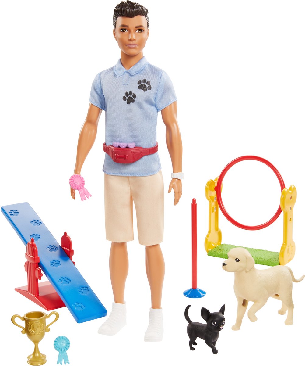 Barbie - Ken Dog Trainer Doll (GJM34)