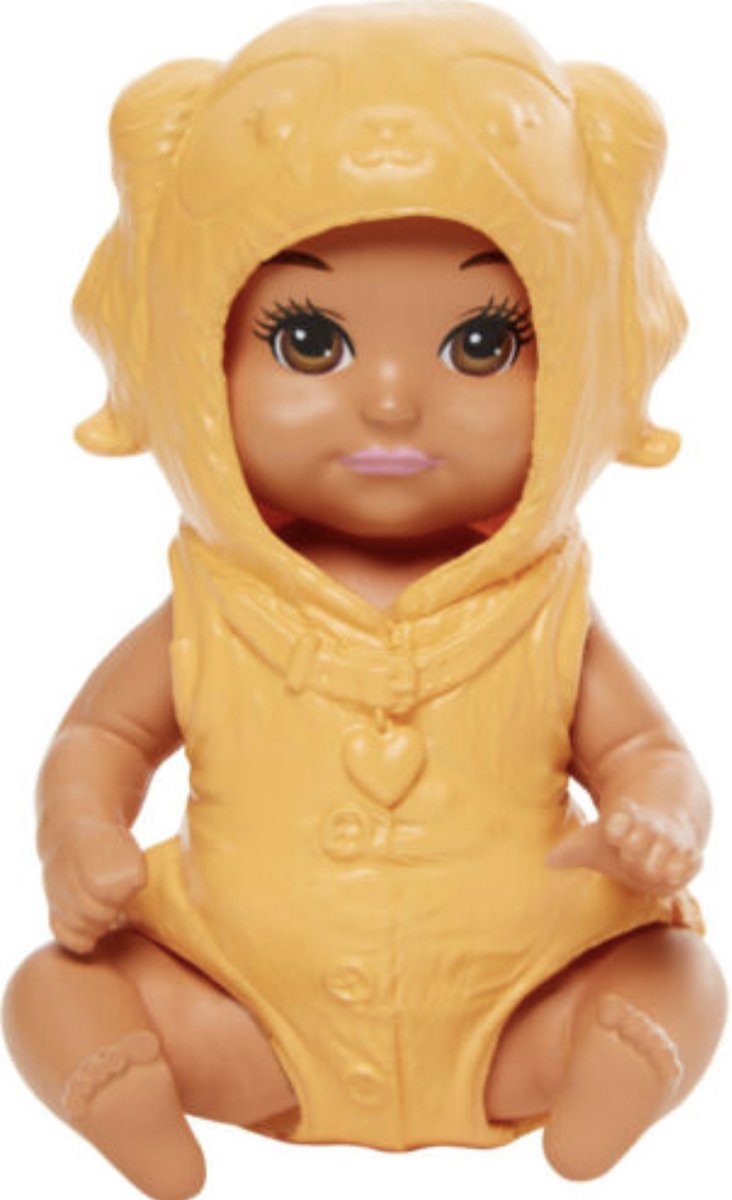 Barbie - Skipper - Babysitters INC - Baby puppy pak - Oranje