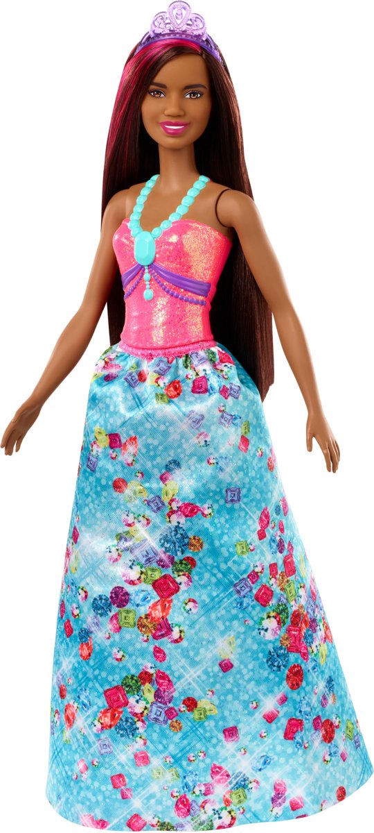   Dreamtopia Prinses met bruin haar -  pop