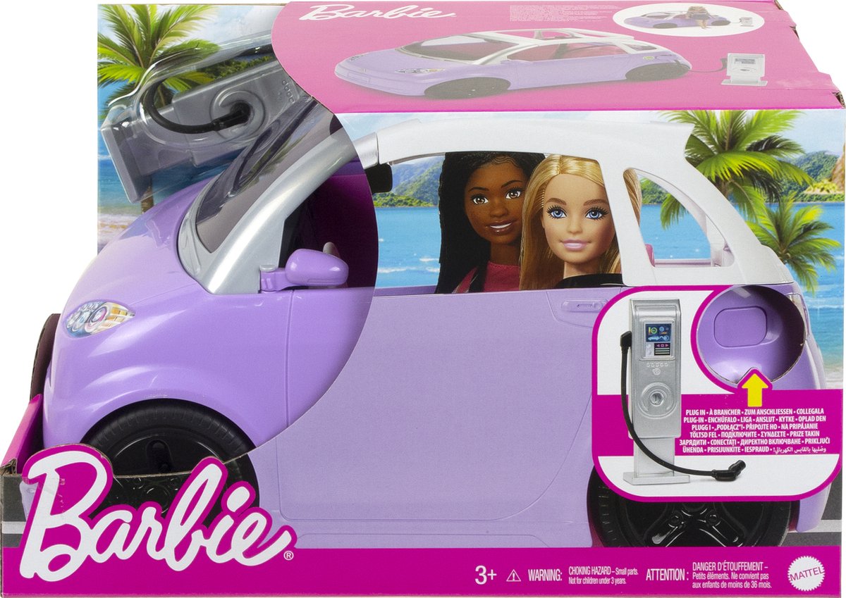 Barbie Elektrische Auto - Speelgoedvoertuig