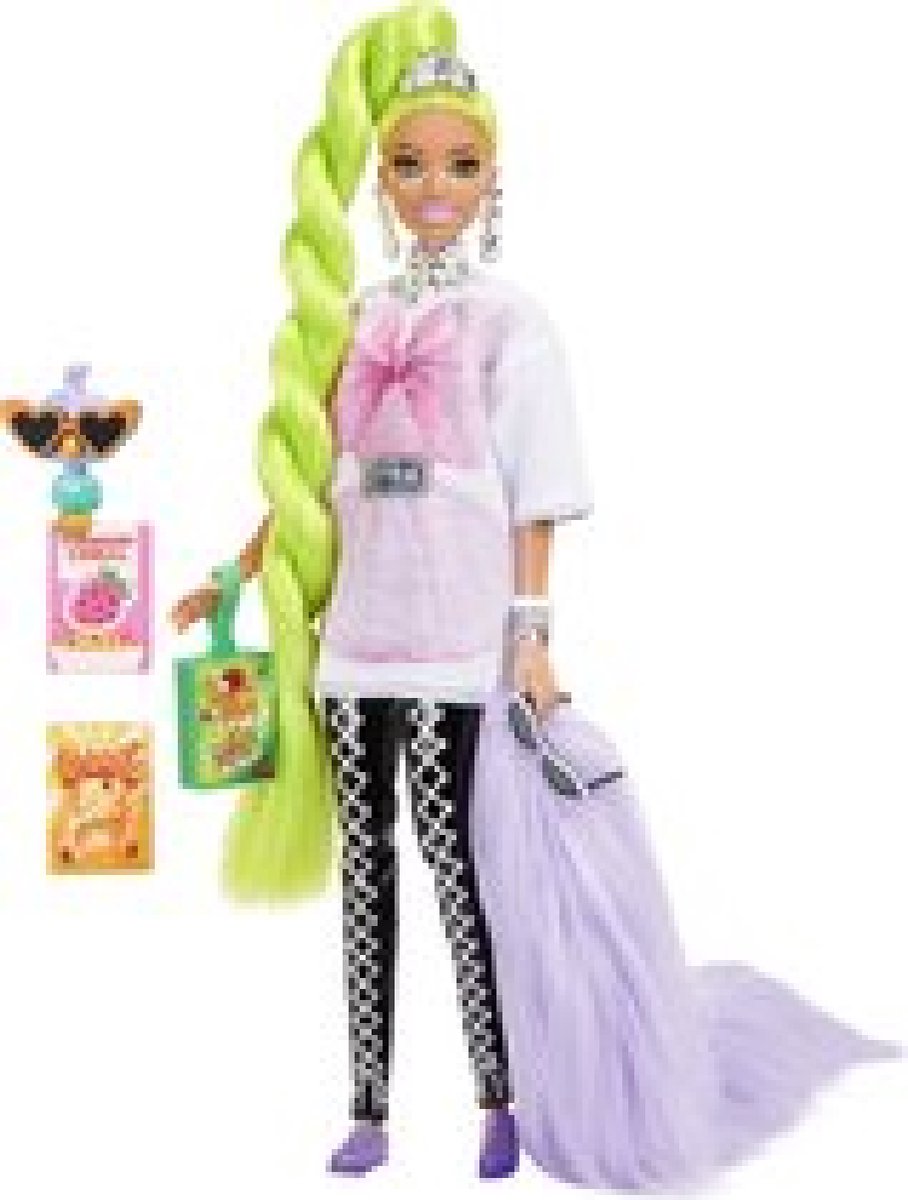 Barbie Extra Pop (Neongroen Haar)