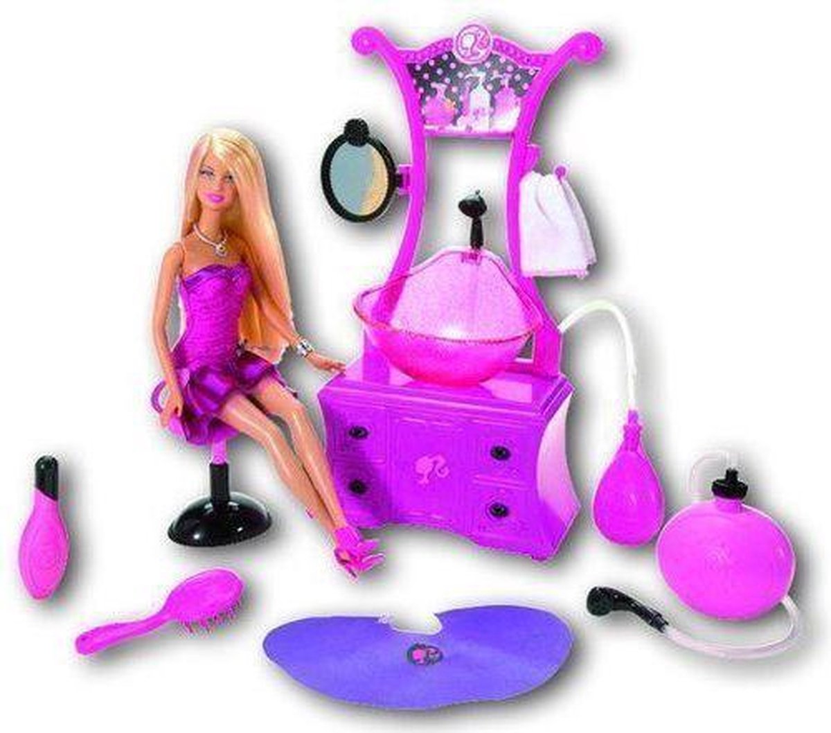 Barbie Haarsalon met Pop