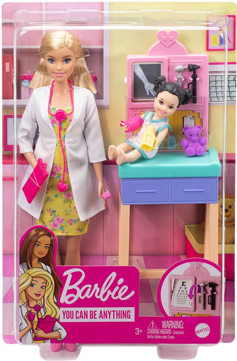 Barbie Kinderarts speelset