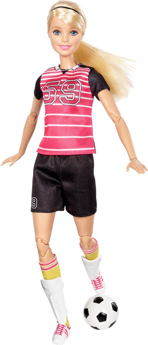 Barbie Made to Move Professional Voetbalster - Barbiepop