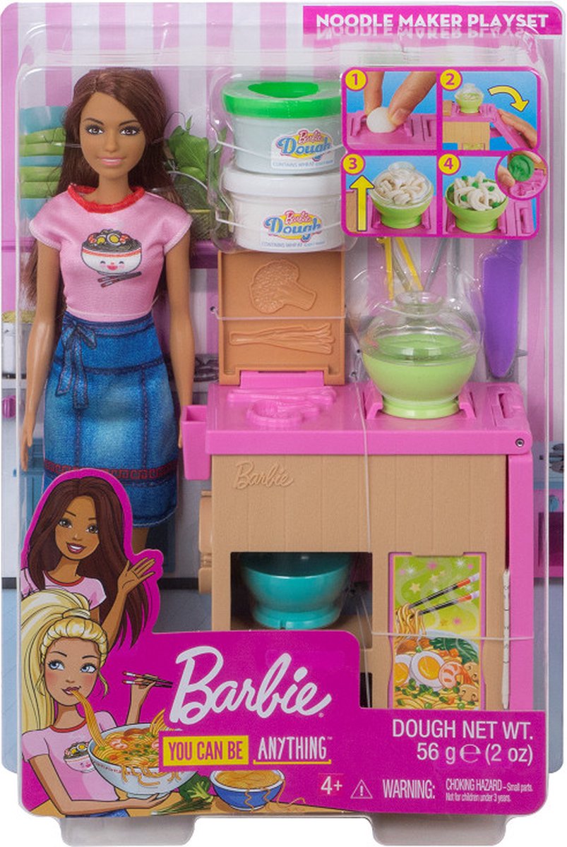 Barbie Noodlebar speelset (Brunette)