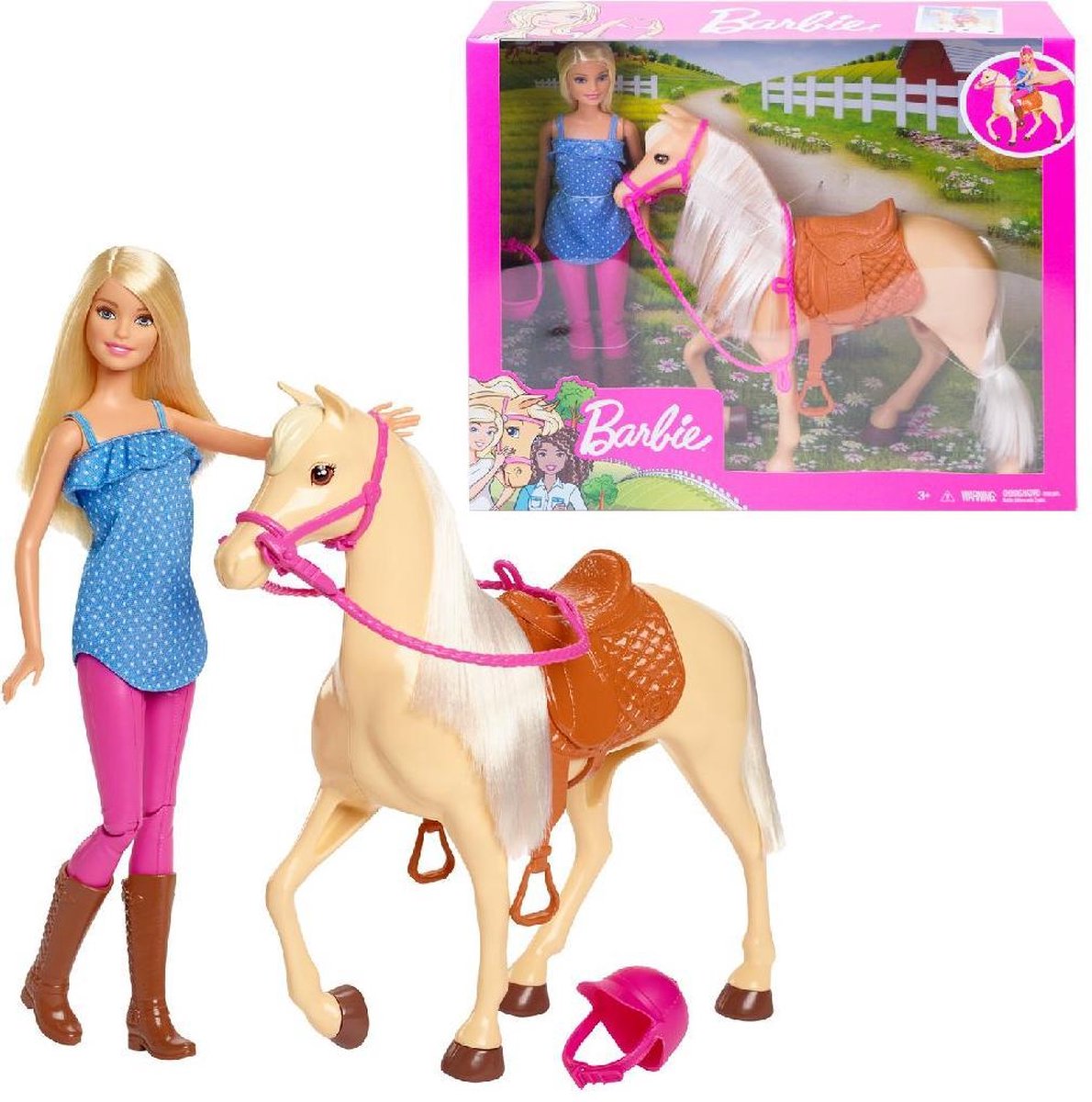 Barbie Paard En Pop