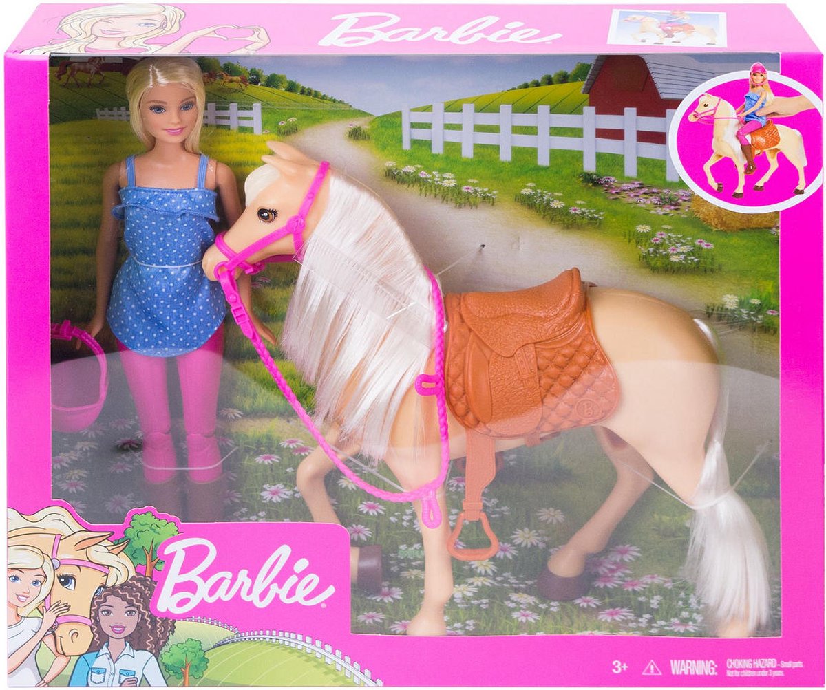 Barbie Pop met Paard