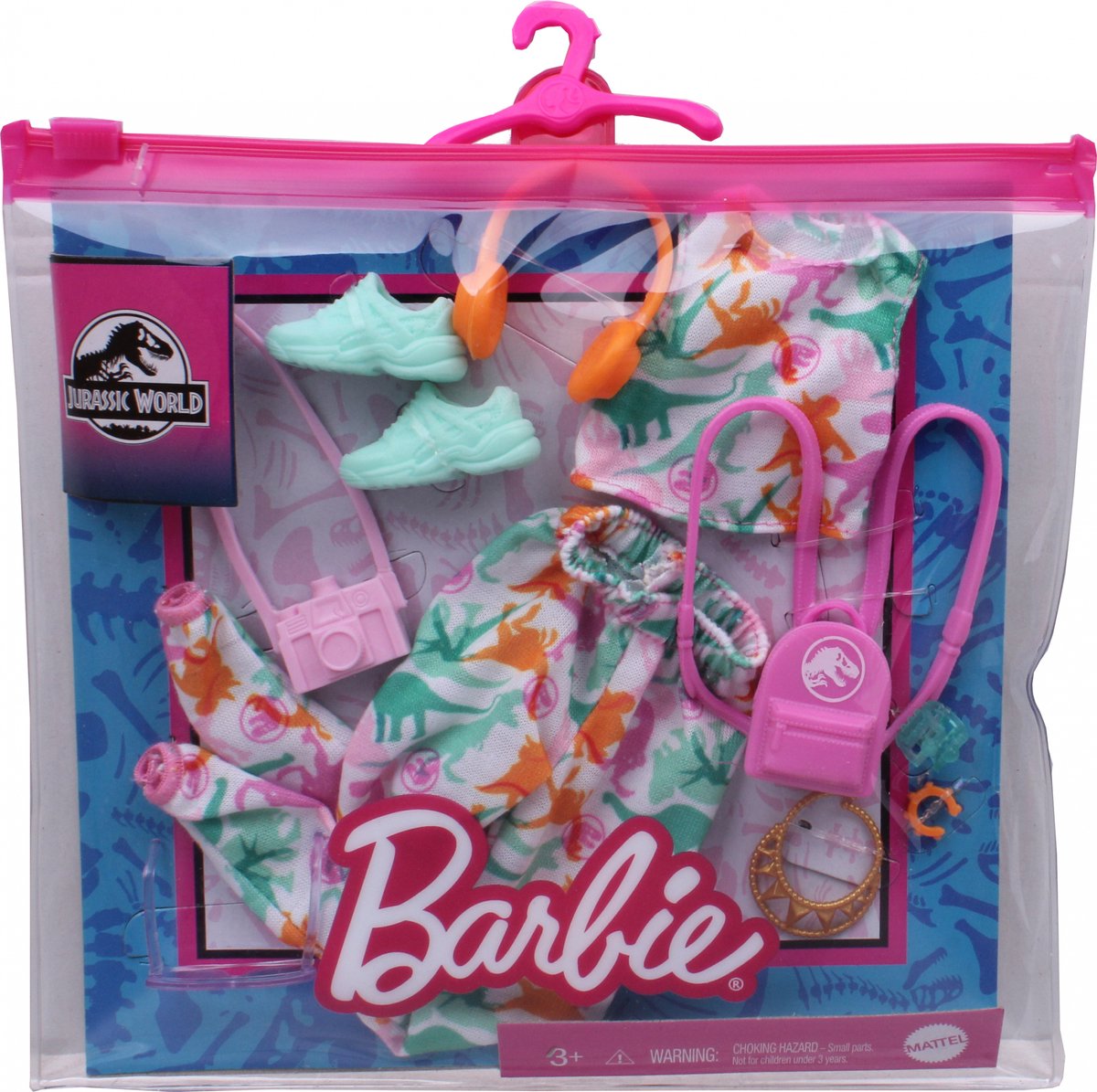 Barbie Poppenkledingset Fashion Storytelling Groen 11-delig