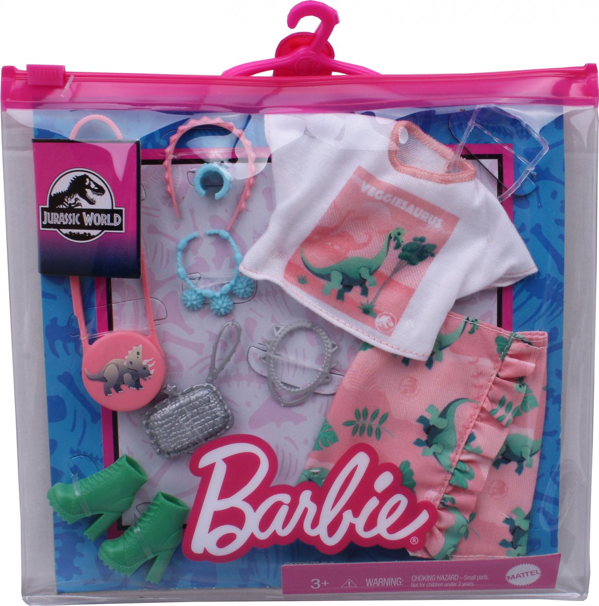 Barbie Poppenkledingset Fashion Storytelling Wit 11-delig