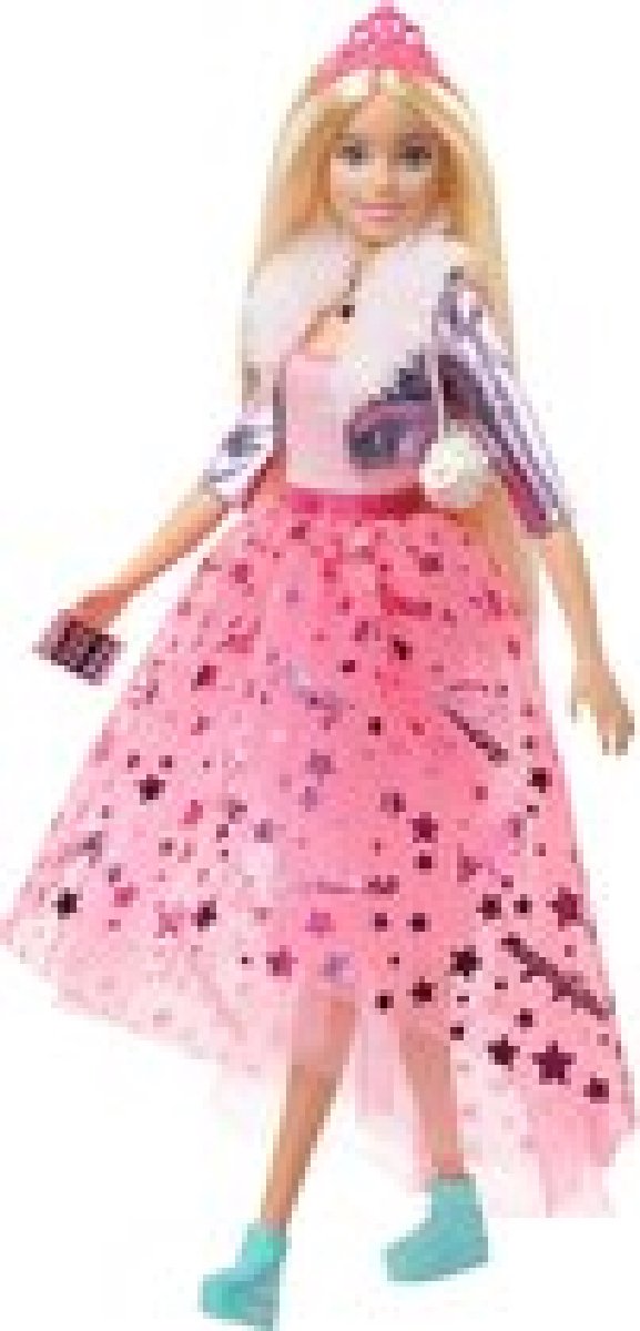 Barbie Princess Adventure Prinsessen Barbie Pop met Modieuze Accessoires