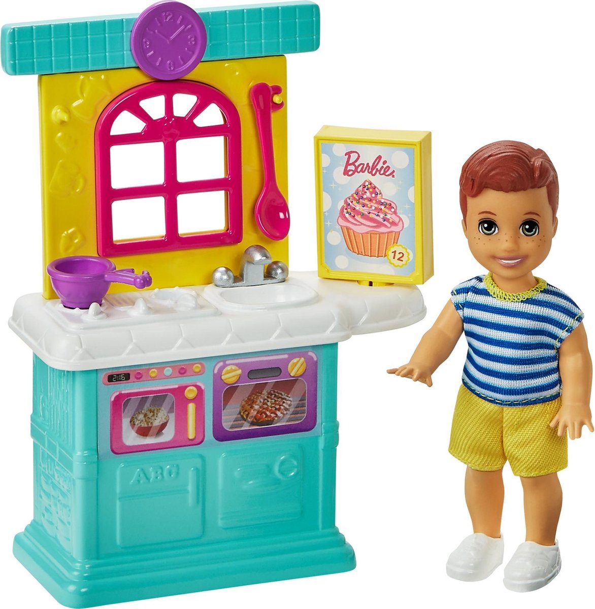 Barbie Skipper Babysitter Speelset - Keuken Jongen