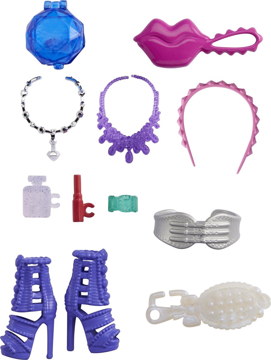 Barbie Tienerpop-accessoires Liptasje Junior 11-delig