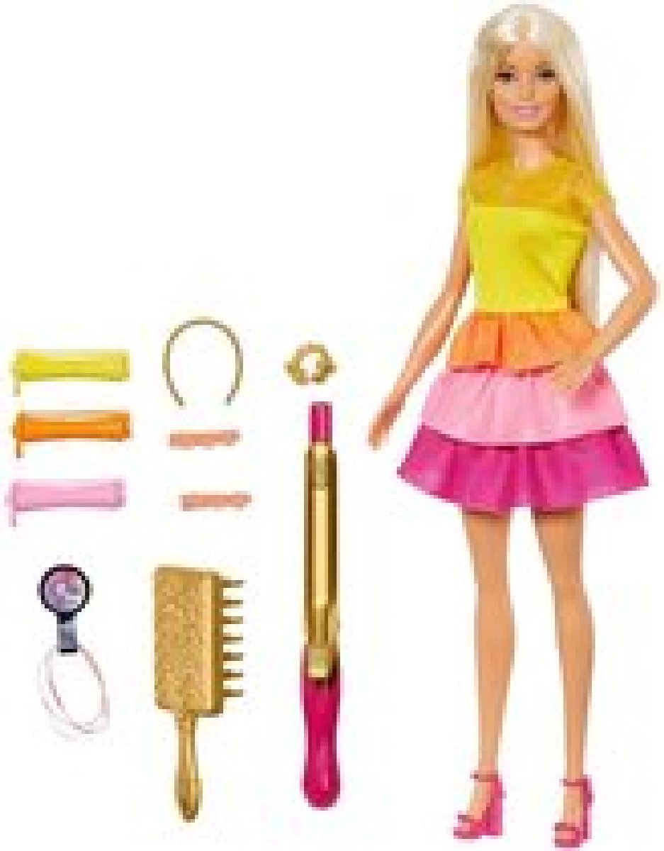 Barbie Ultieme Krullen Barbiepop en Speelset