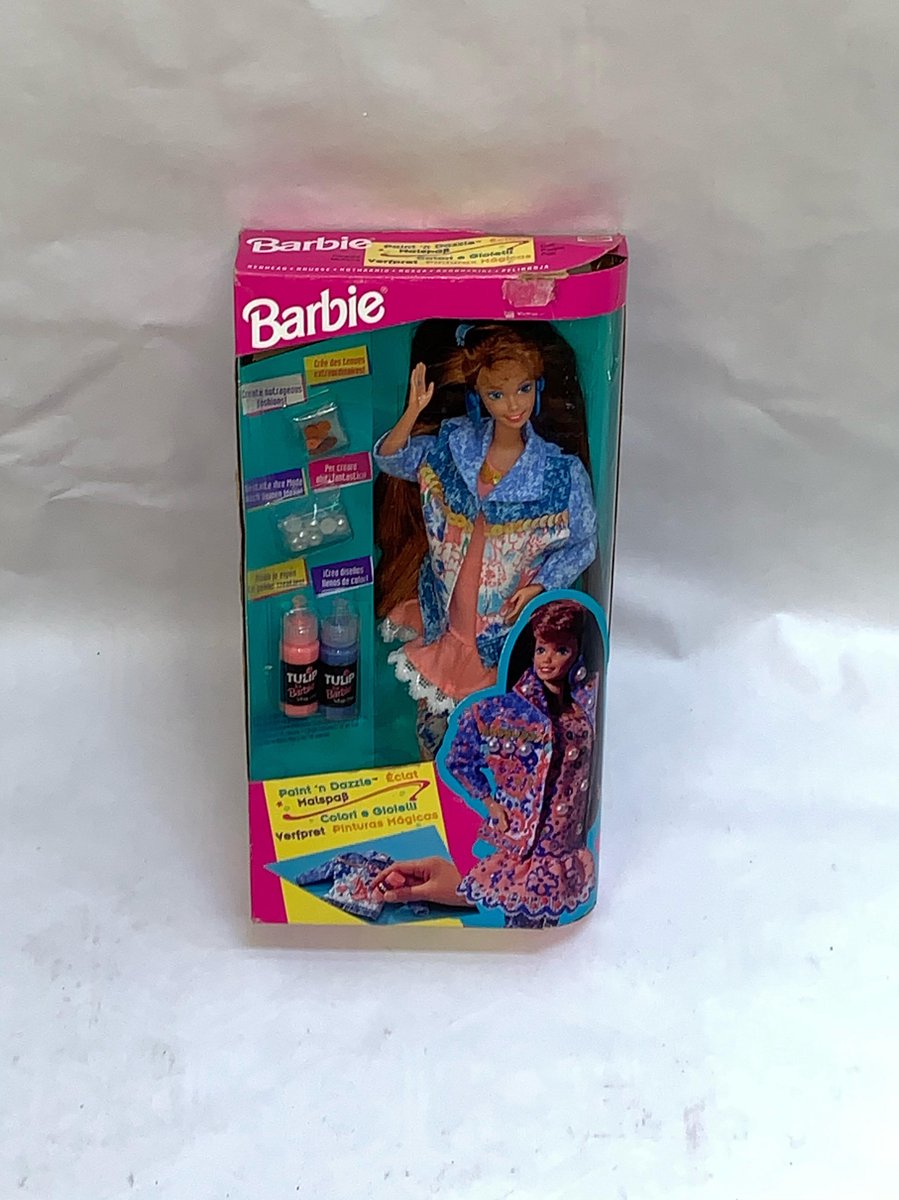 Barbie Verfpret (vintage collectorsitem uit 1993)