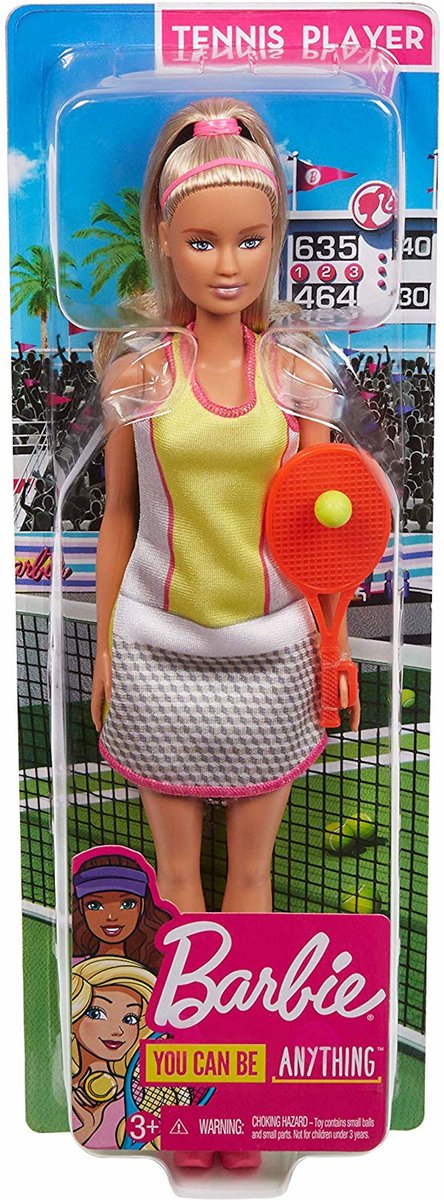 Barbie You Can Be Pop Tennisspeelster