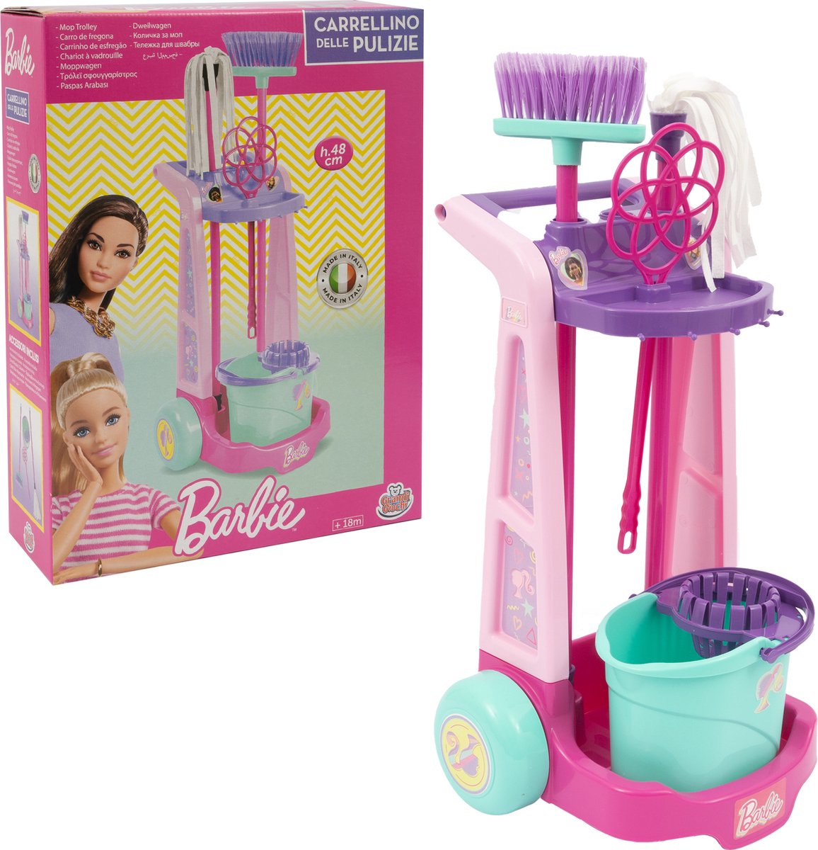 Giochi Preziosi -   Super Trolley, 43 cm, Inclusief alle accessoires, Vanaf 3 jaar