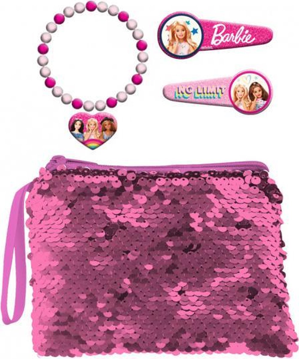 haaraccessoireset meisjes roze 4-delig