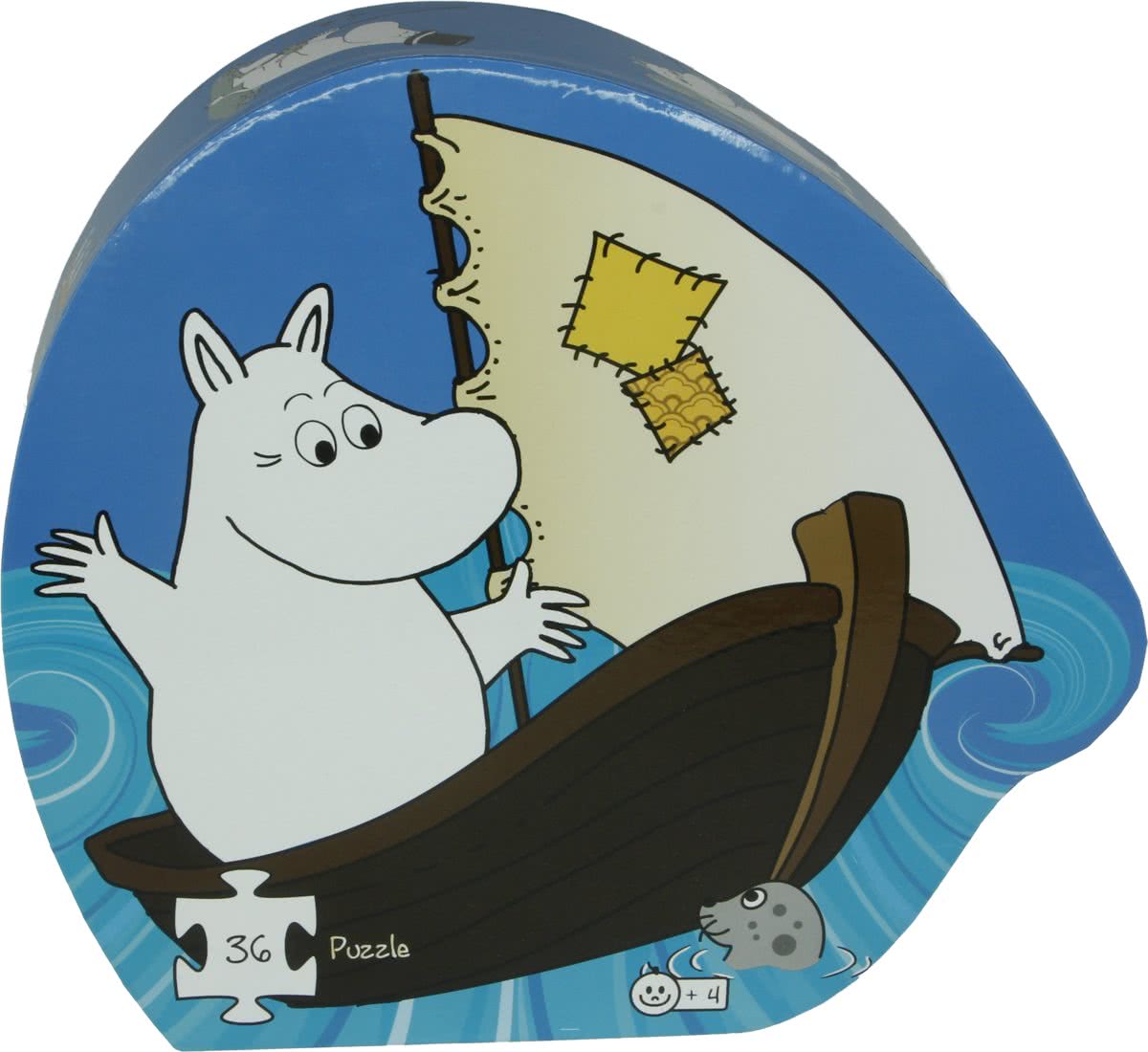 Moemins - Decopuzzel -Moem & de zee- 36 stukken (Barbo Toys)