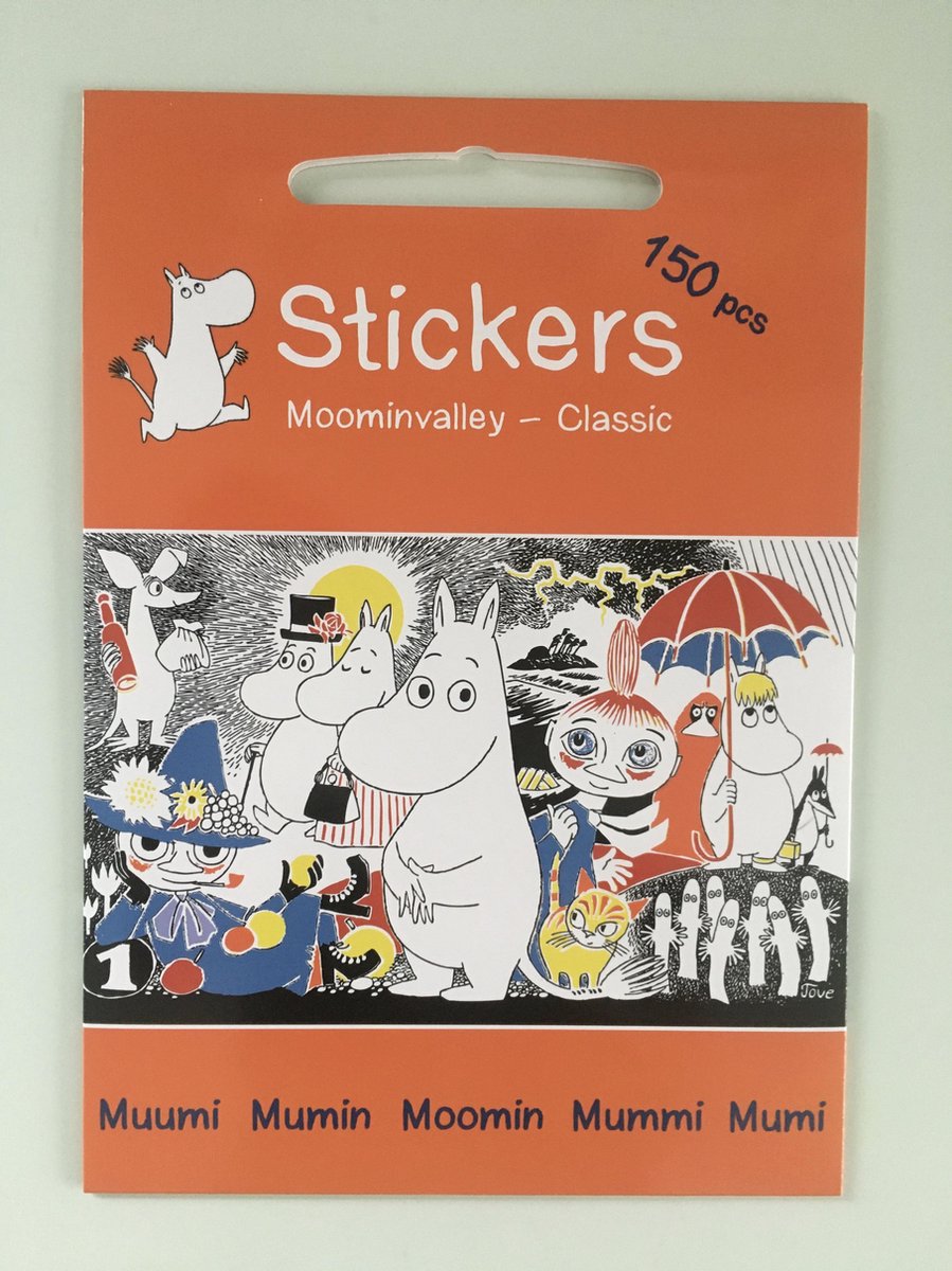 Moomin stickerboek