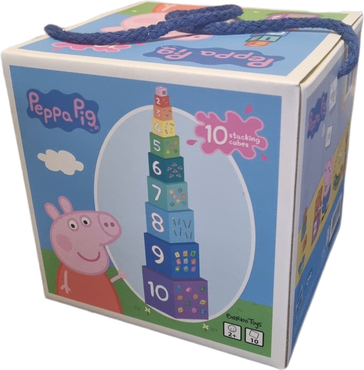 Peppa Pig Stapelblokjes (10 blokjes)