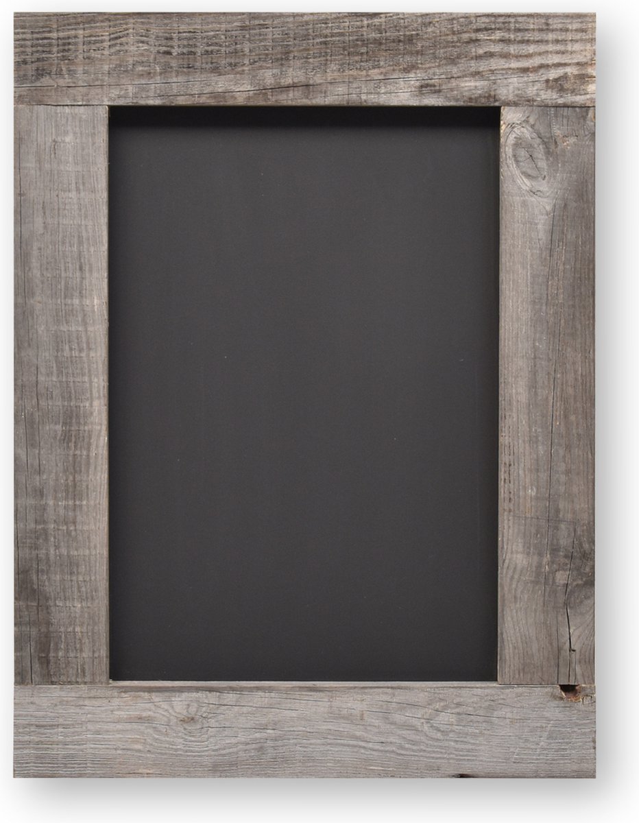 Barnwoodweb krijtbord - barnwood - grijs - Original - 60 x 80 cm