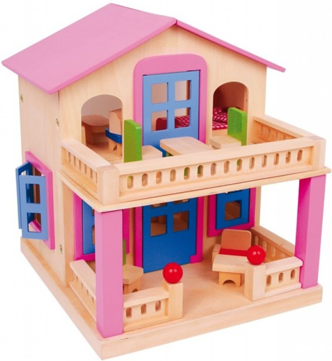 Base Toys Houten Poppenhuis